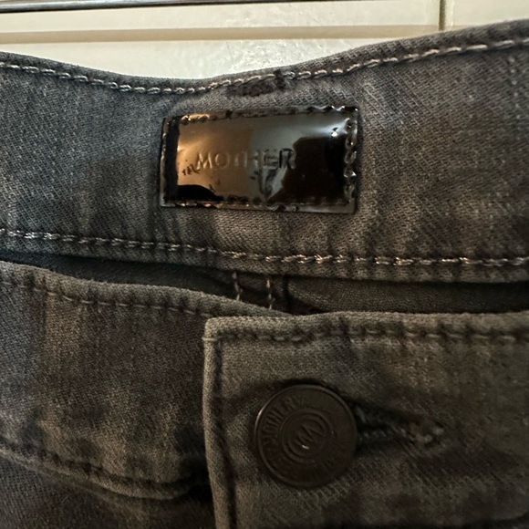 MOTHER The Insider Crop Step Fray Jeans In So Far Gone - Picture 6 of 12